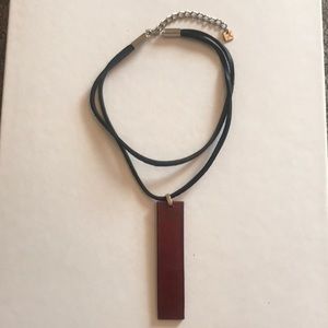 Leather Bauxo Necklace